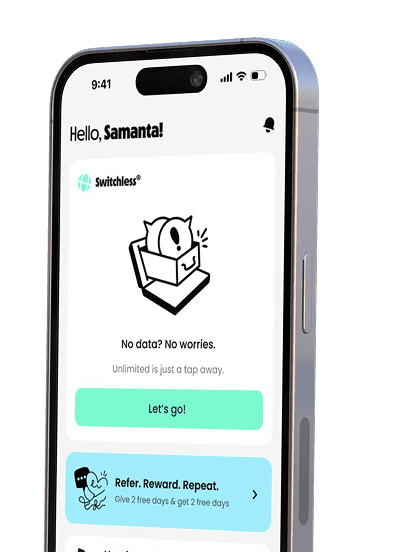 free Switchless® eSIM